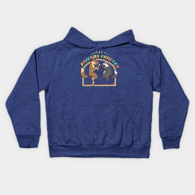 Friends Forever Kids Hoodie by Tobe_Fonseca